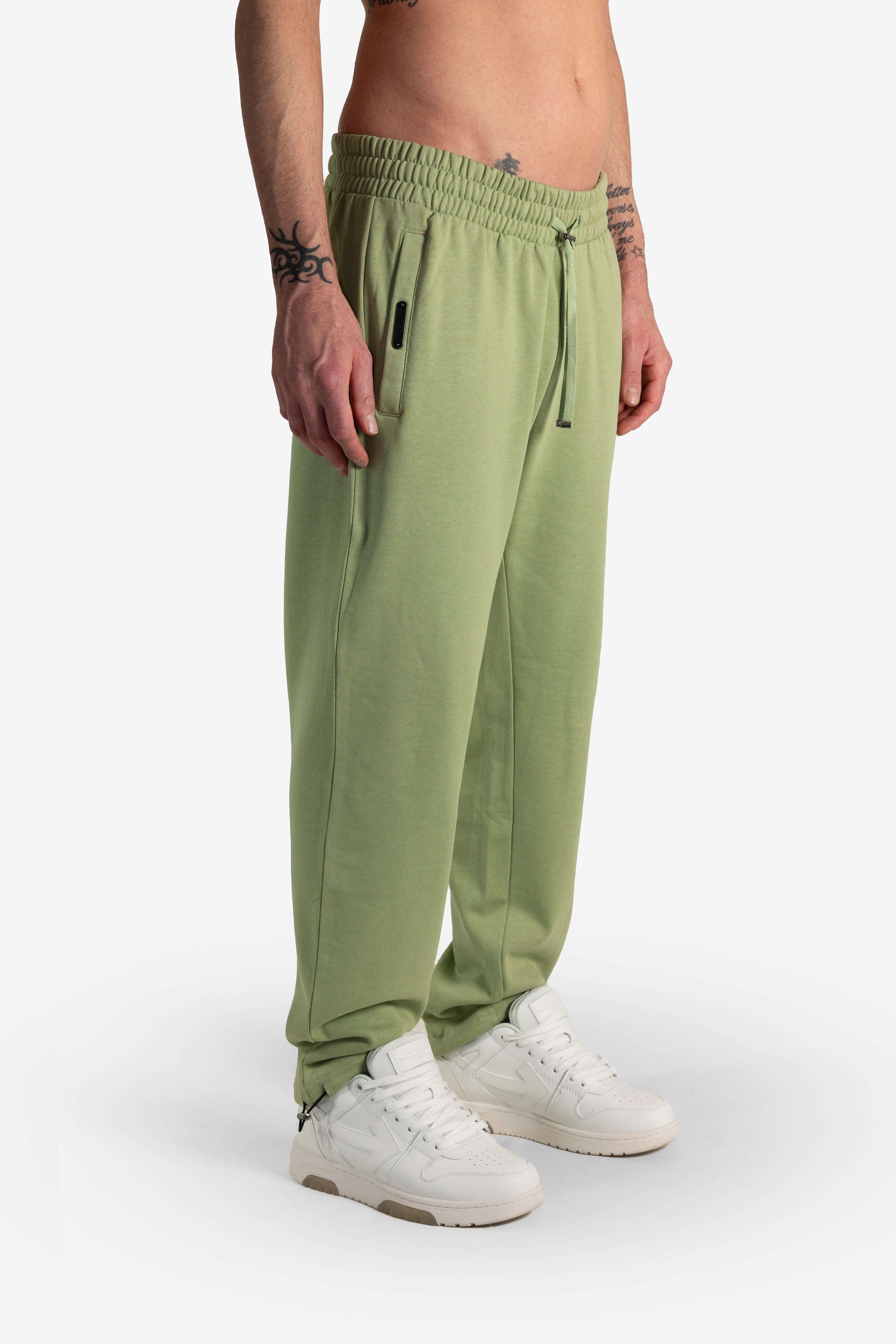 Pantalone jogger Classic Logo Salvia - We Are All Ash